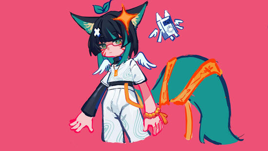 old kitsu character design